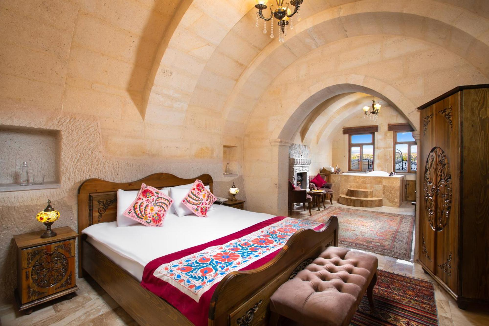 Simera In Cappadocia - Special Class - Best View Rooftop Uchisar Exterior foto
