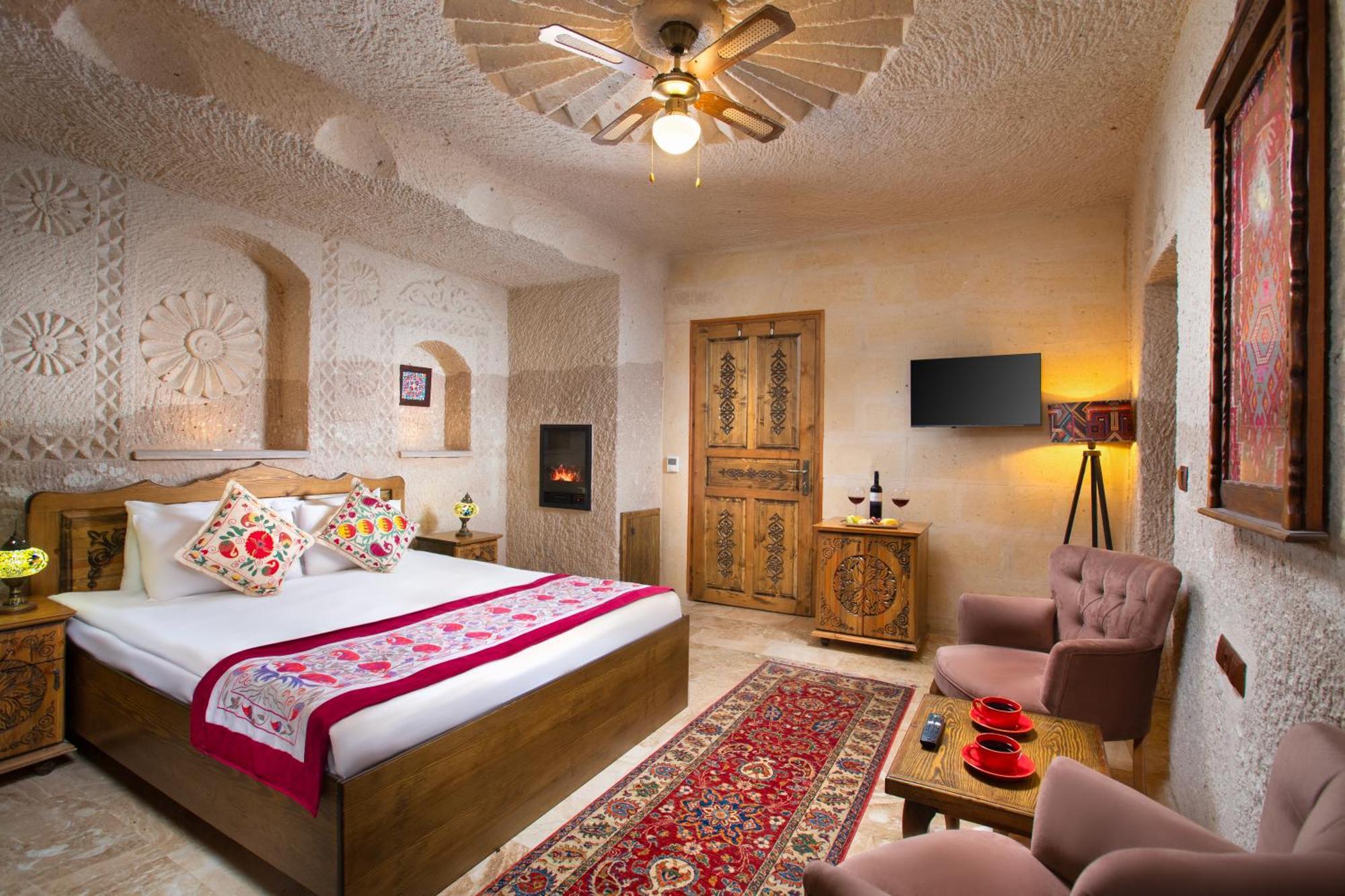Simera In Cappadocia - Special Class - Best View Rooftop Uchisar Exterior foto