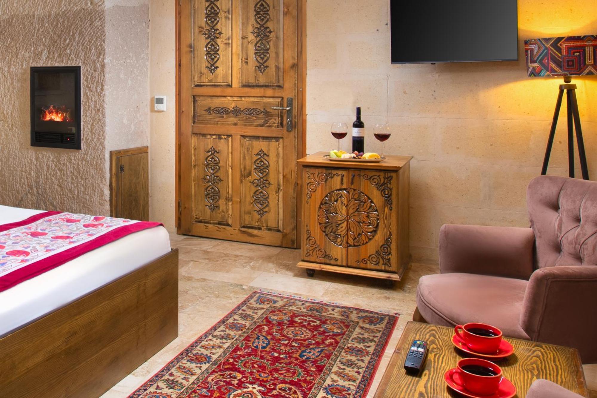 Simera In Cappadocia - Special Class - Best View Rooftop Uchisar Exterior foto