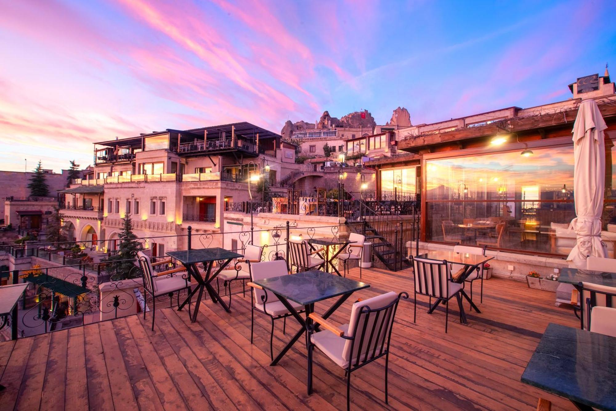 Simera In Cappadocia - Special Class - Best View Rooftop Uchisar Exterior foto
