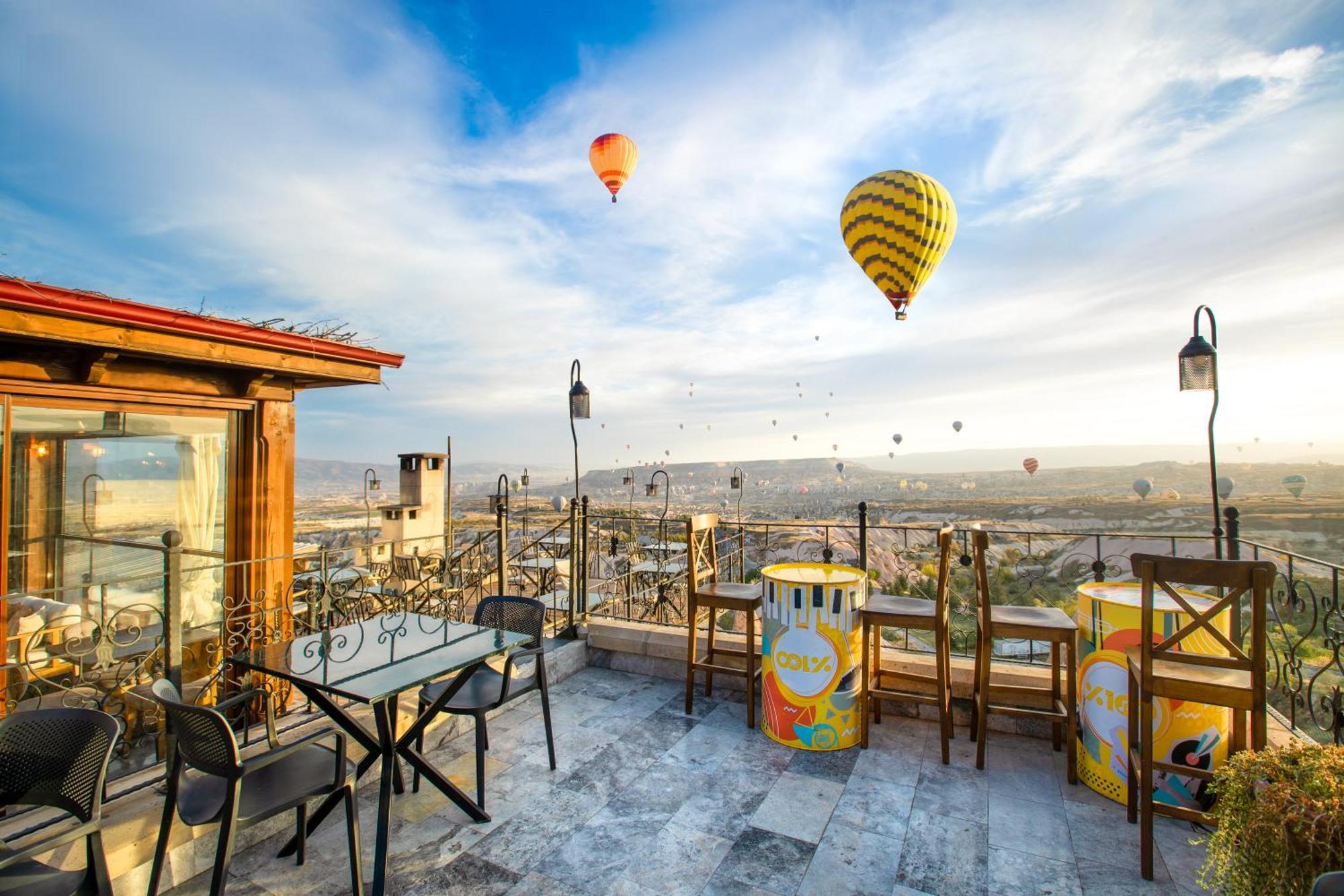 Simera In Cappadocia - Special Class - Best View Rooftop Uchisar Exterior foto