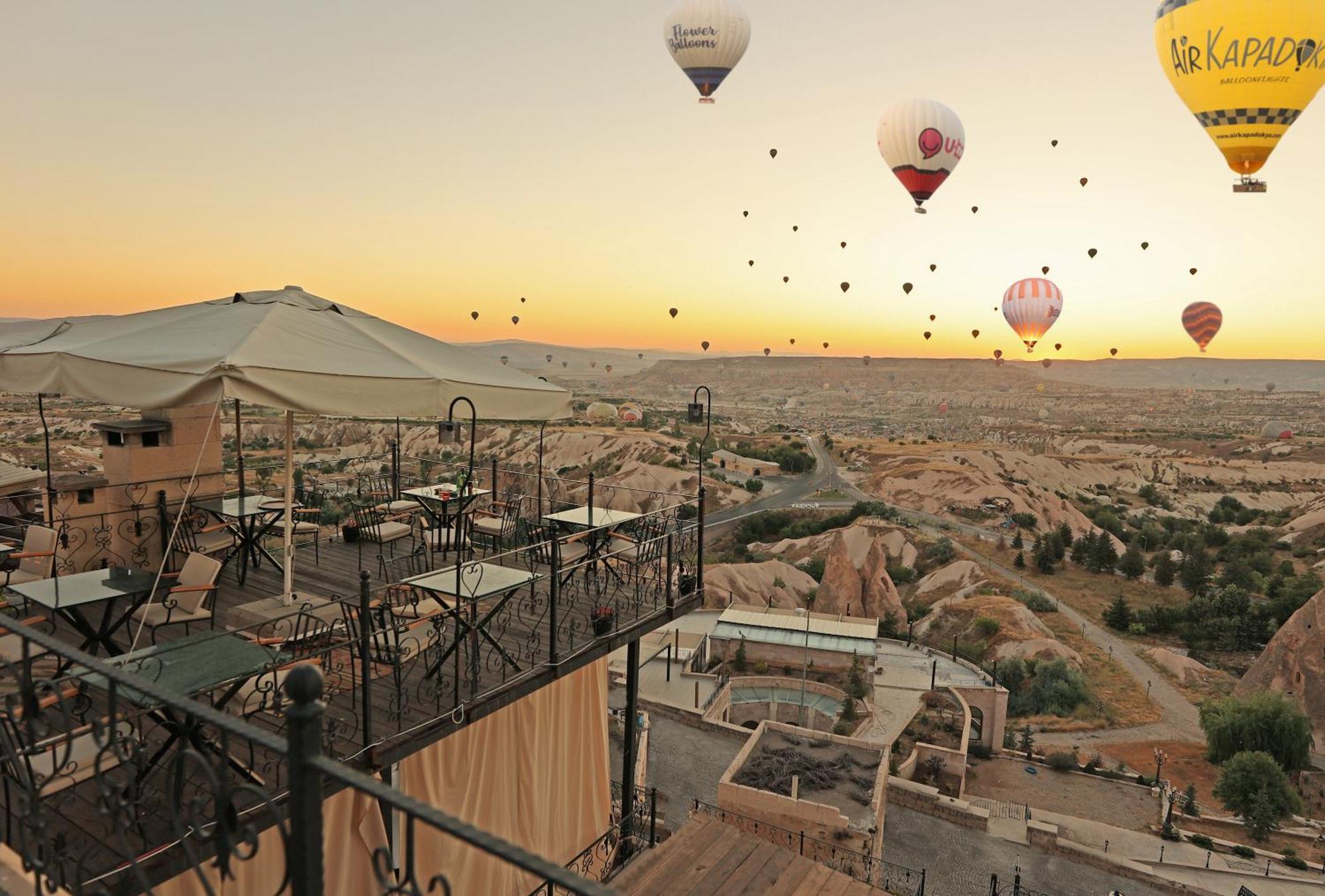 Simera In Cappadocia - Special Class - Best View Rooftop Uchisar Exterior foto